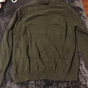 Green sweater